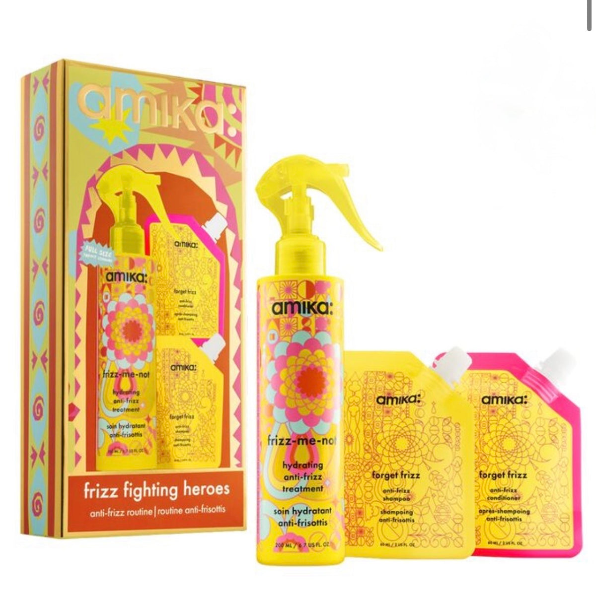amika Frizz Fighting Heroes Kit