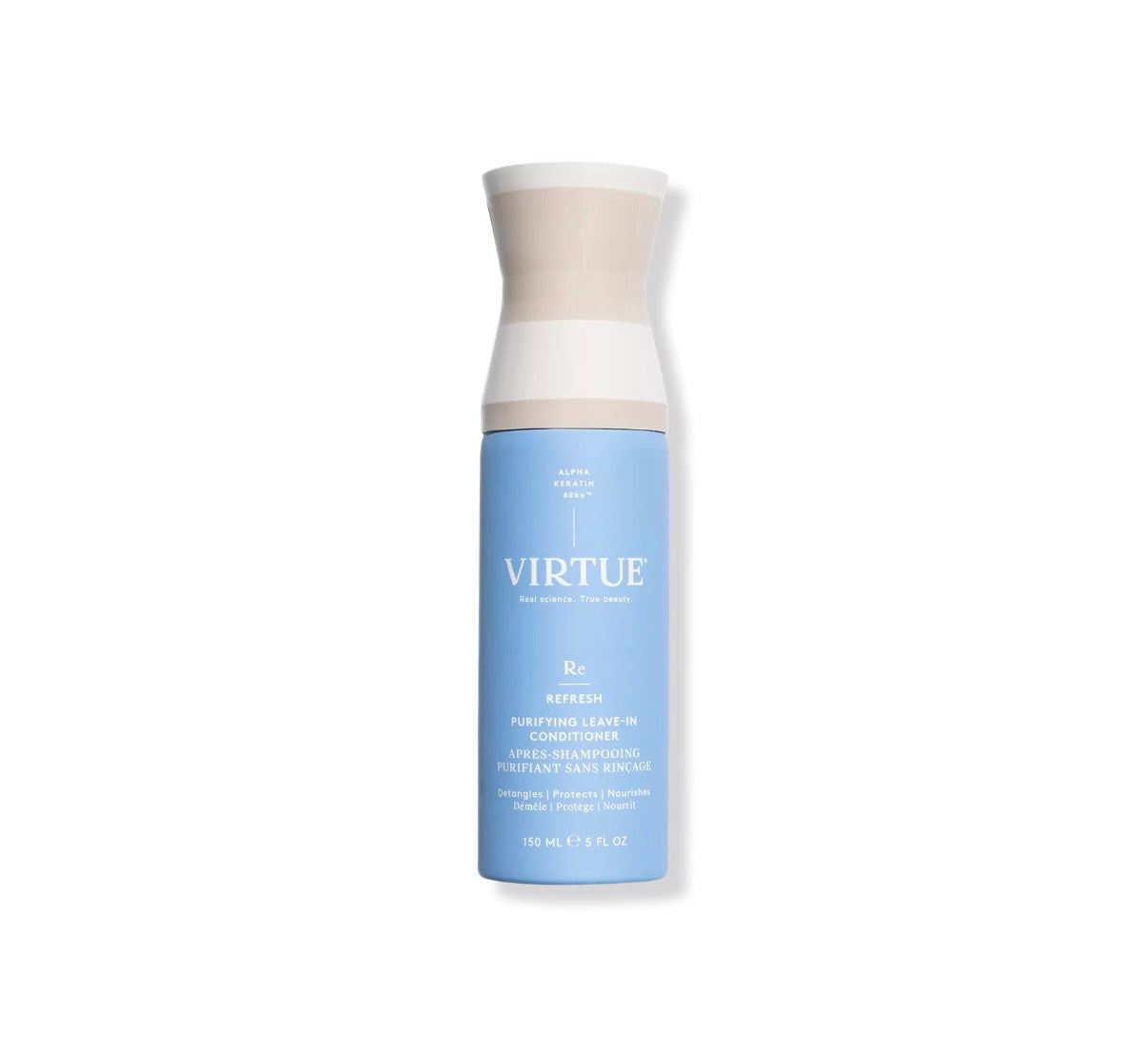 VIRTUE Detangling Heat Protectant Purifying Leave-In Conditioner 5 Oz