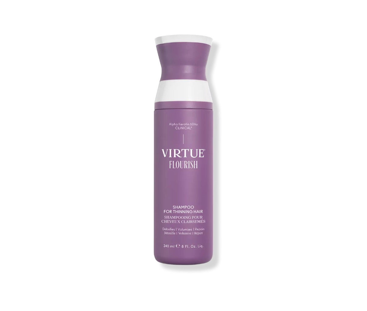 VIRTUE Flourish Volumizing Keratin Shampoo 8 oz