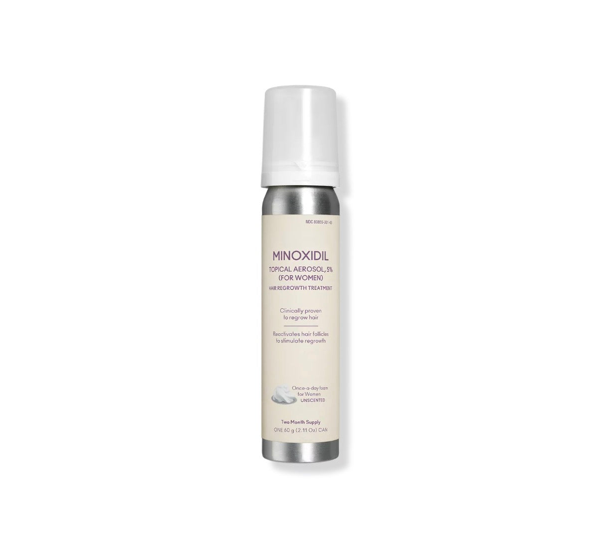 VIRTUE Flourish Minoxidil 5% Foam for Hair Growth