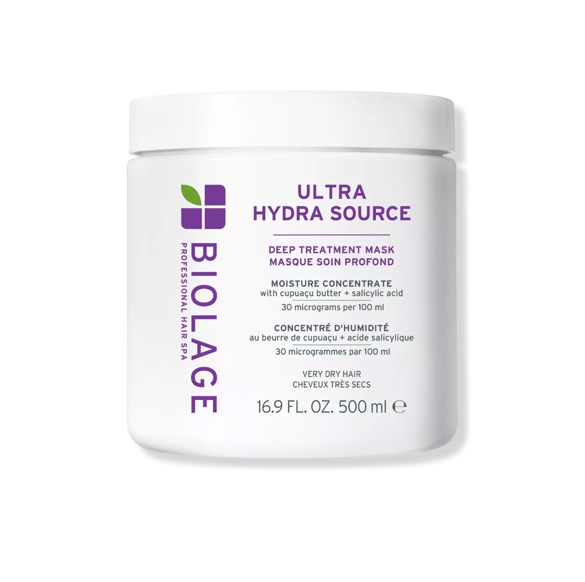 Biolage Ultra Hydra Source Deep Treatment Mask for Very Dry Hair 16.9 oz Jumbo