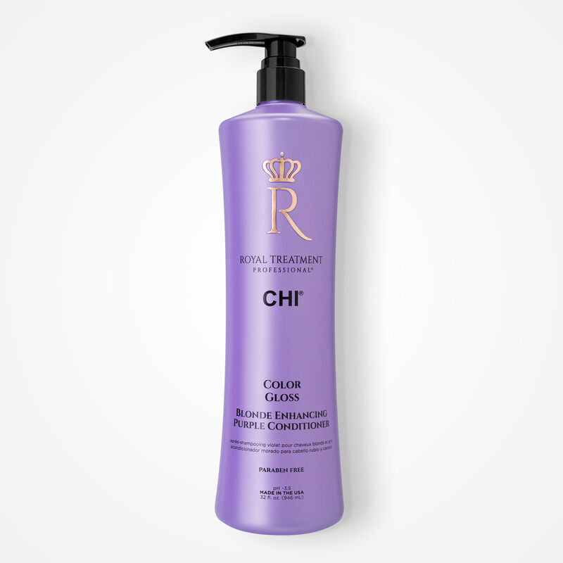 Royal Treatment Color Gloss Blonde Enhancing Purple Conditioner - 32
Oz