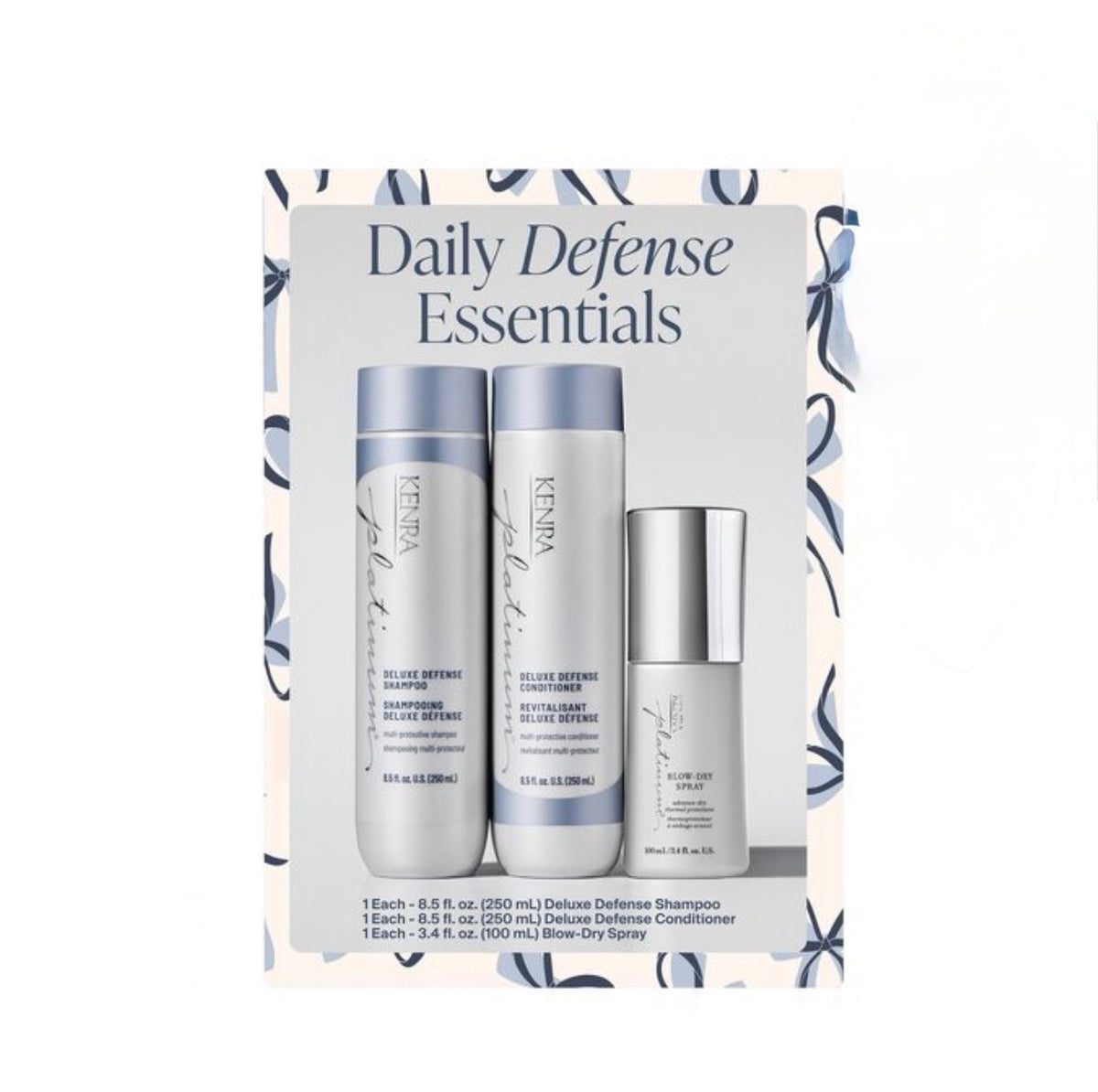 Kenra Platinum Deluxe Defense Set