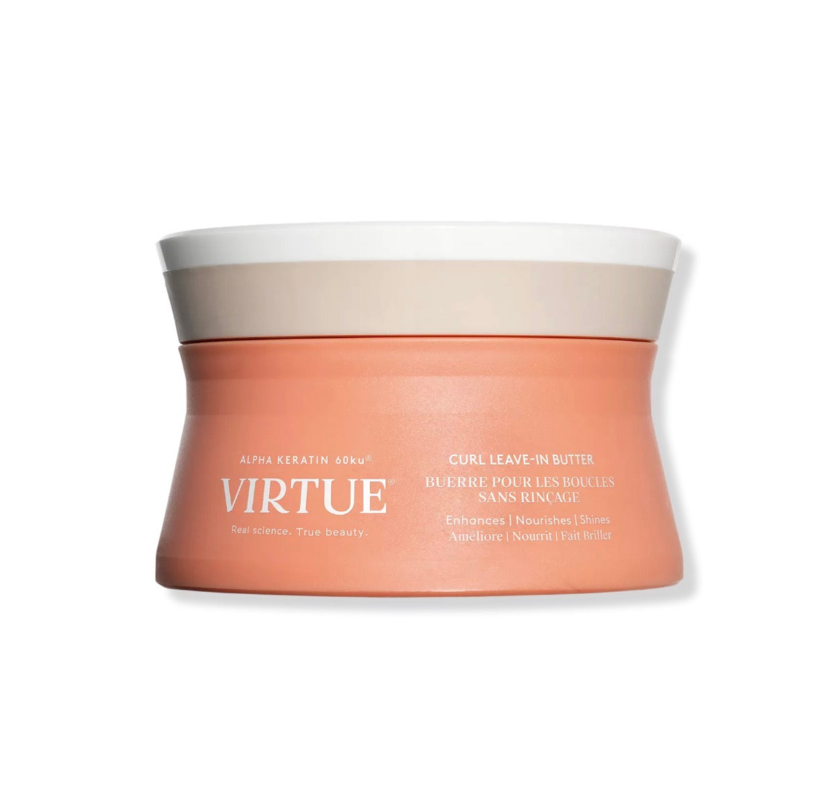 VIRTUE Shea Butter Heat Protect Curl Leave-In Butter