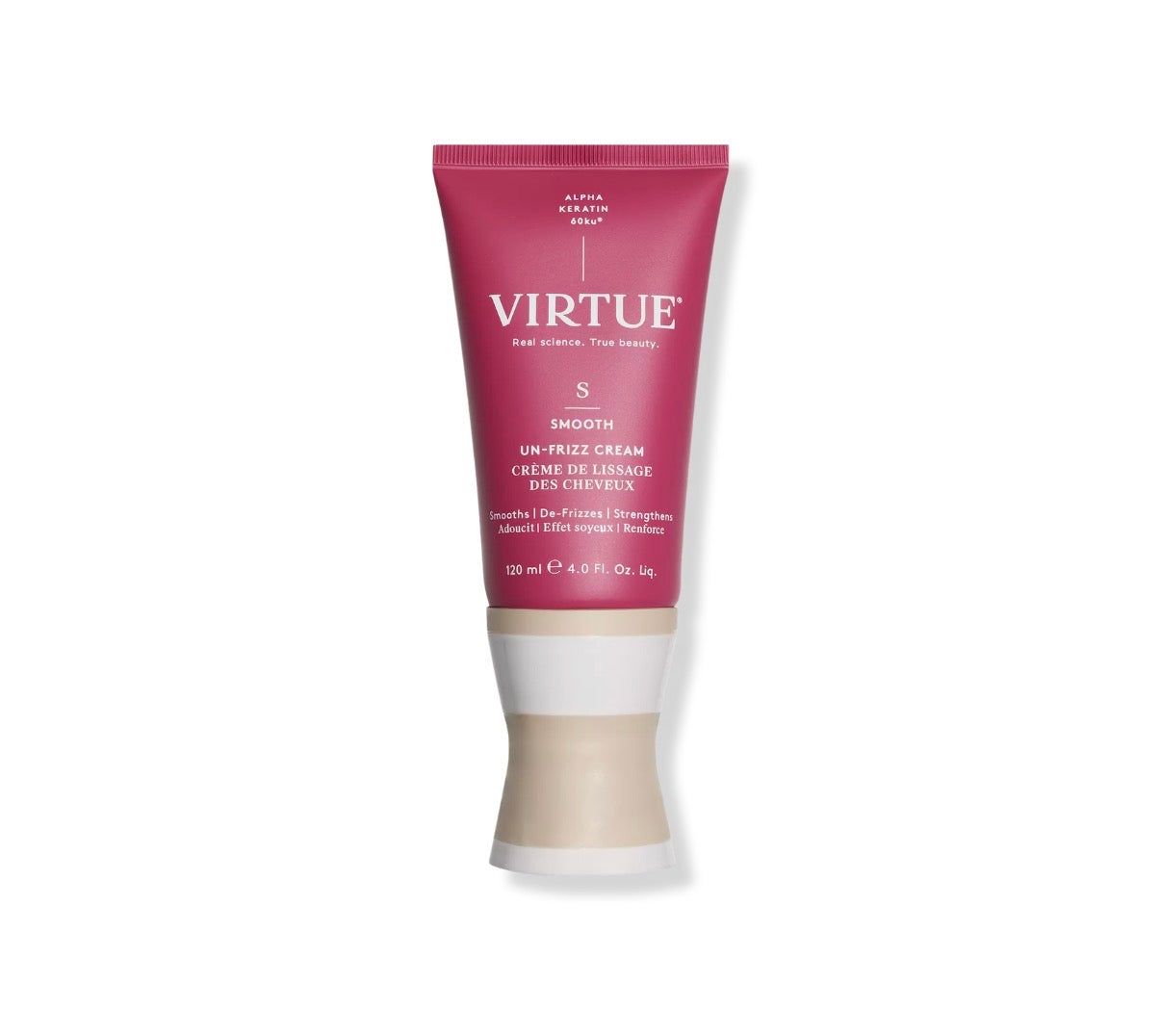 VIRTUE Un-Frizz Hair Styling & Smoothing Cream 4 oz