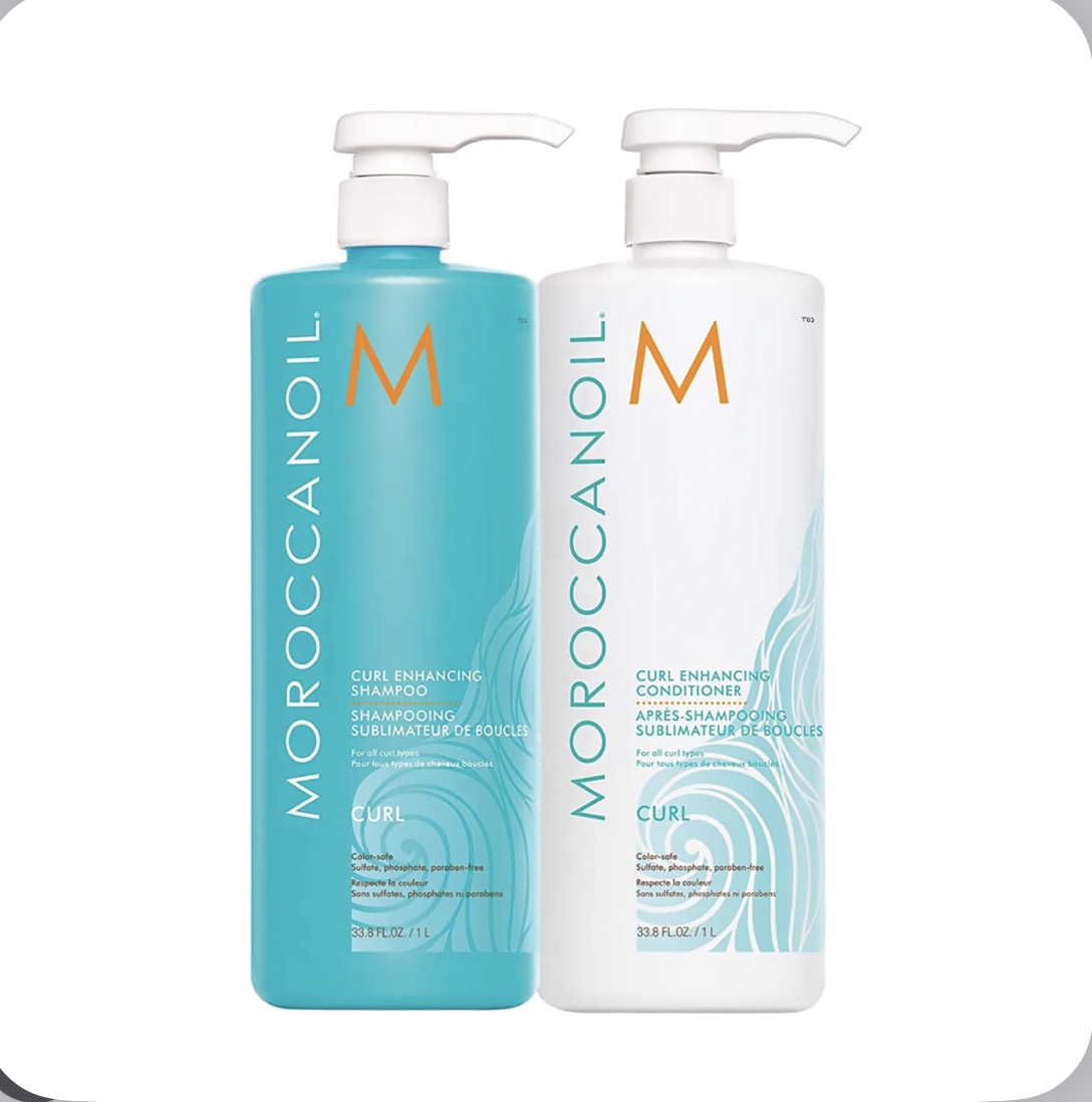 Moroccanoil Curl Enhancing Shampoo + Conditioner 33.8 oz