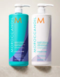 Moroccanoil Blonde Perfecting Purple Shampoo + Conditioner 33.8 oz