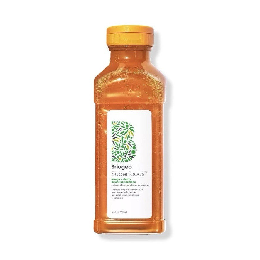 Briogeo Superfoods Mango + Cherry Balancing Shampoo Sulfate Free 12.5 fl oz