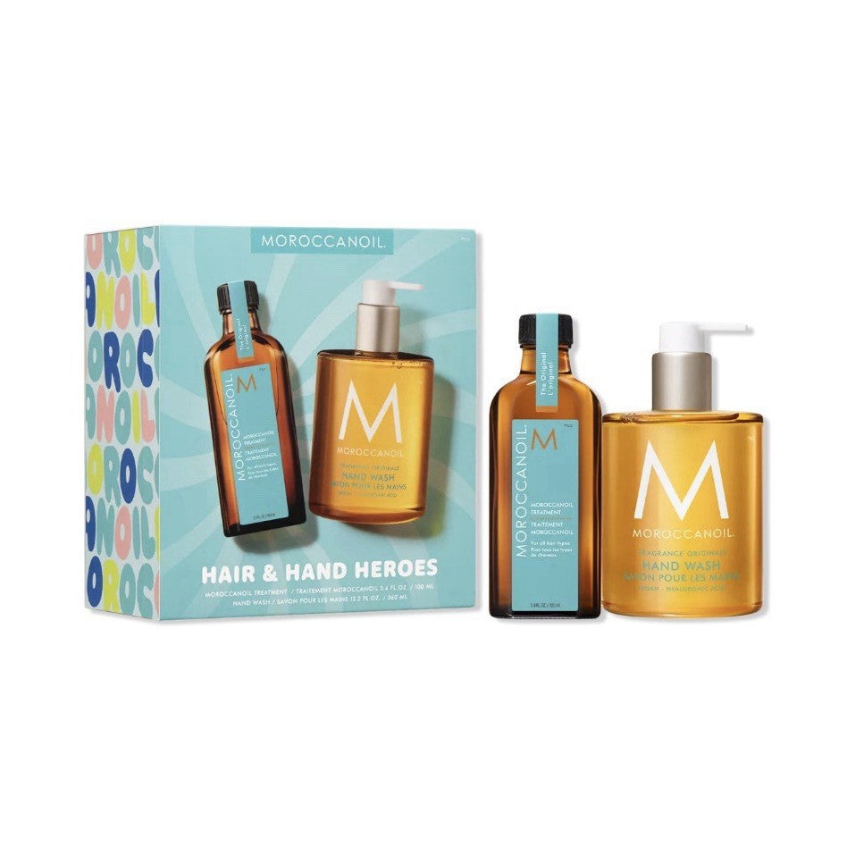 Moroccanoil Hair & Hand Heroes Set, Moroccanoil Treatment & Hand Wash